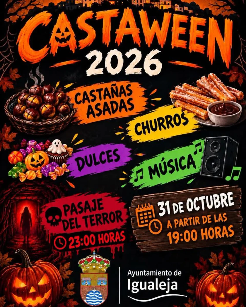 Poster for Castaween. Halloween en Igualeja