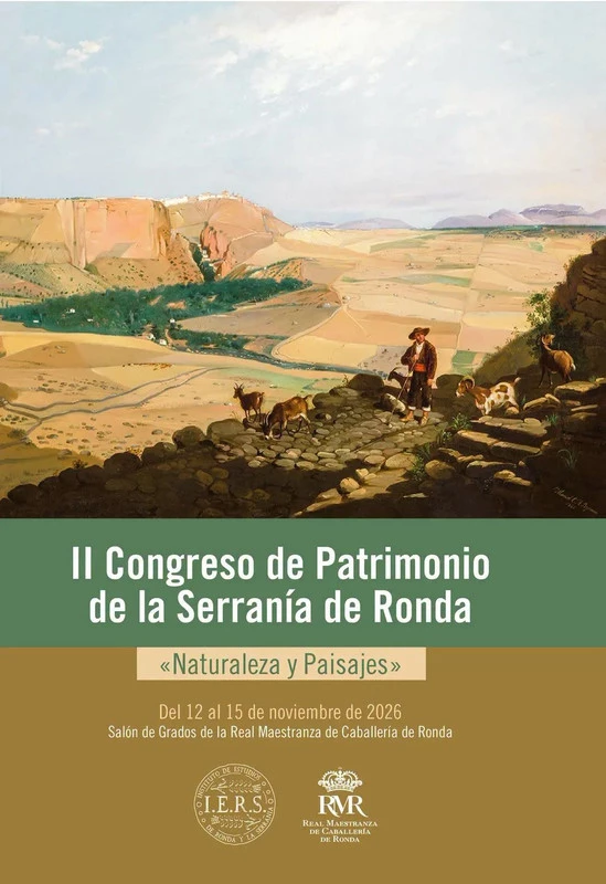 Cartel de II Congreso de Patrimonio de la Serranía de Ronda