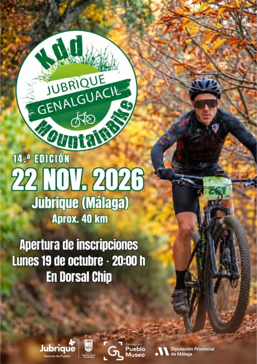 Poster for KDD BTT Jubrique Genalguacil